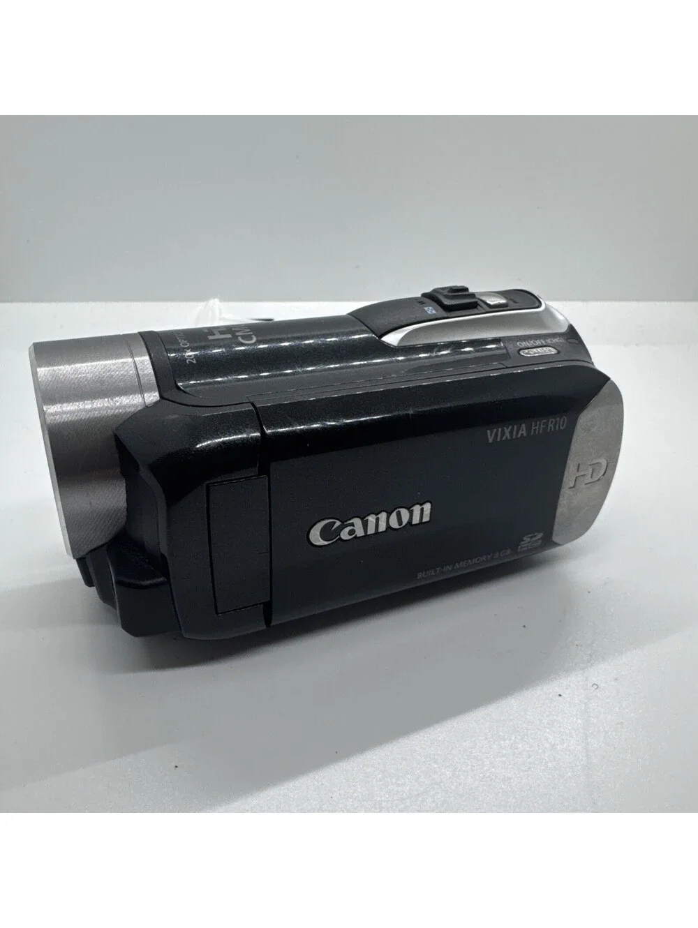 Canon Vixia HF R10 HFR10 Video Camcorder 1080p HD w/ Battery  No Charger Tested